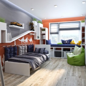 ρύθμιση επίπλων στην αναθεώρηση των παιδιών