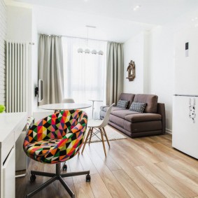 ซ่อมแซมแนวคิดการออกแบบอพาร์ทเม้นท์สตูดิโอ