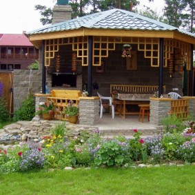 terrain de jardin de 6 acres