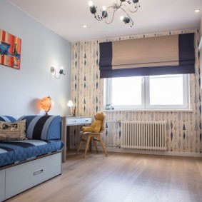 curtains in the nursery