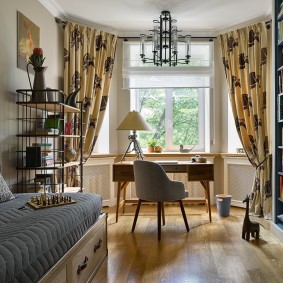 curtains in the nursery room design ideas