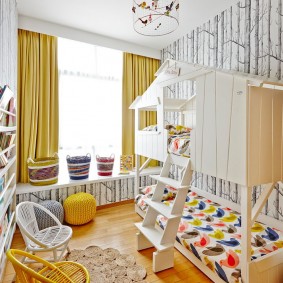 curtains in the nursery photo views