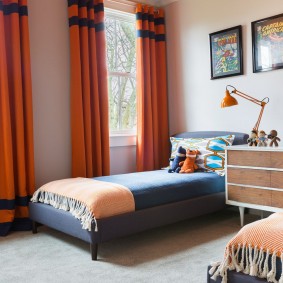 curtains in the nursery types of design