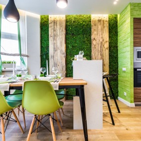 doublure de la conception des idées de cuisine