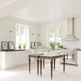 aligner les idées de conception de cuisine