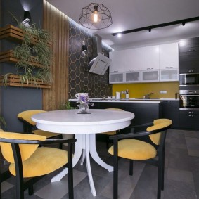 doublant les idées de décoration de cuisine