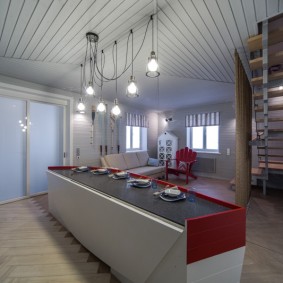 doublure à l'intérieur des idées de cuisine