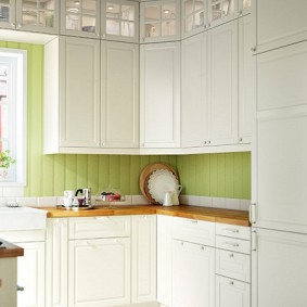 doublure dans les options de photo de cuisine