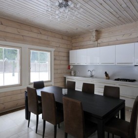 doublure dans les types de cuisine de conception