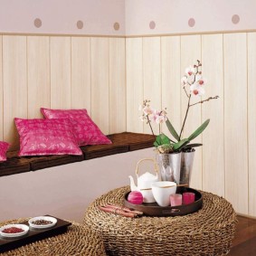 doublure dans la conception de la cuisine