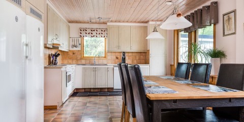 doublure dans la conception de photo de cuisine