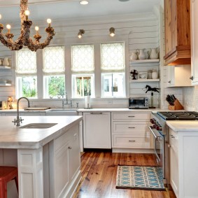 aligner les idées de conception de cuisine