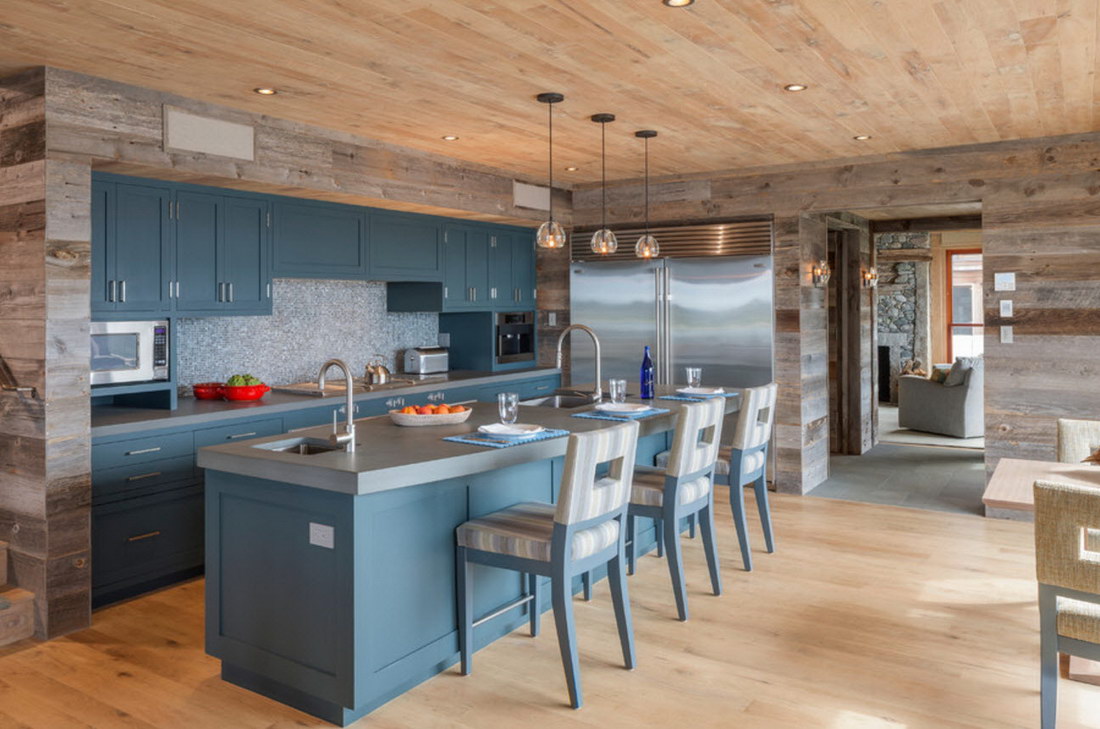 doublure dans les idées de conception de cuisine