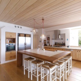 doublure dans la cuisine