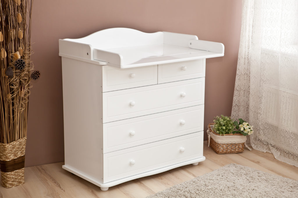 commode enfant blanc