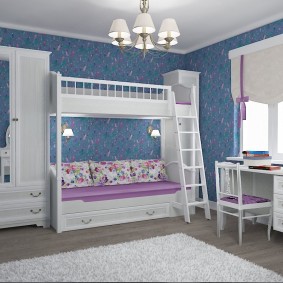 Papier peint en papier bleu