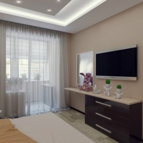 Rideau voile léger translucide