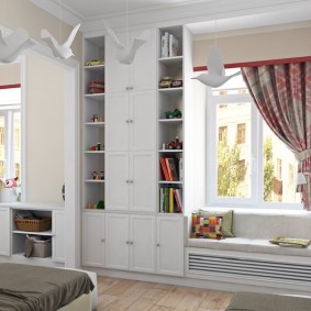 One-sided window sill length