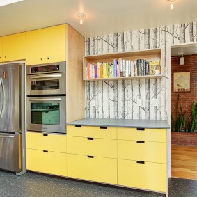 fond d'écran photo à l'intérieur de la cuisine