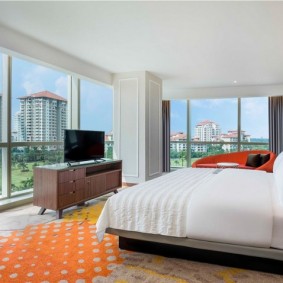 chambre 16 m² dans un studio design d'idées