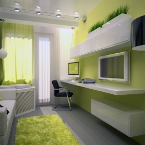 chambre 16 m² dans un studio type d'idées
