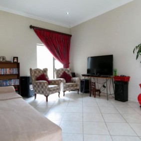 chambre 16 m² dans un studio