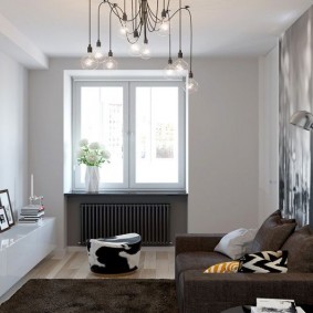 chambre de 16 m² dans un studio type de décoration