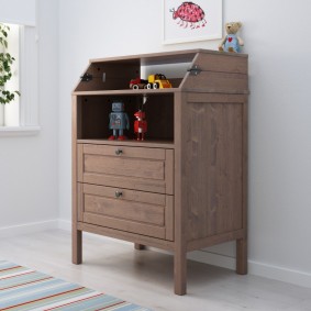 commode pour intérieur de chambre d'enfant