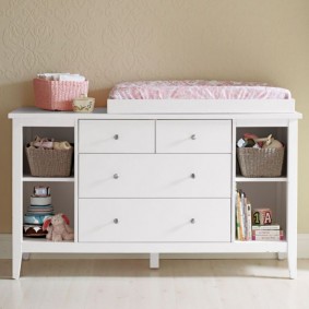 commode pour les options de photo de chambre d'enfant