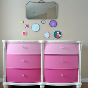 commode pour les options de photo de chambre d'enfant
