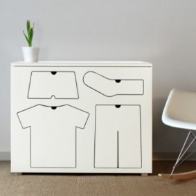 commode pour options d'idées de chambre d'enfant