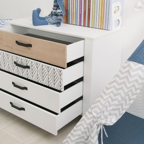 commode pour une décoration chambre d'enfant types