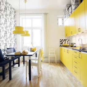 papier peint pour de petites idées de décoration de cuisine