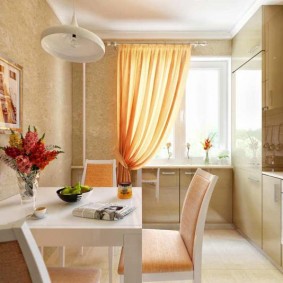 papiers peints pour une petite cuisine