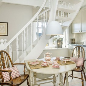 idées de papiers peints de cuisine de style provence