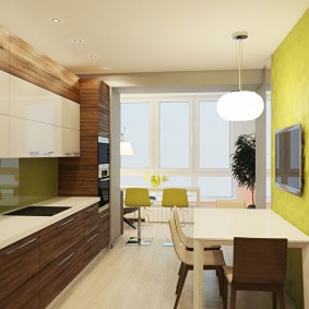 réparation de cuisine avec une superficie de 9 m² décor photo
