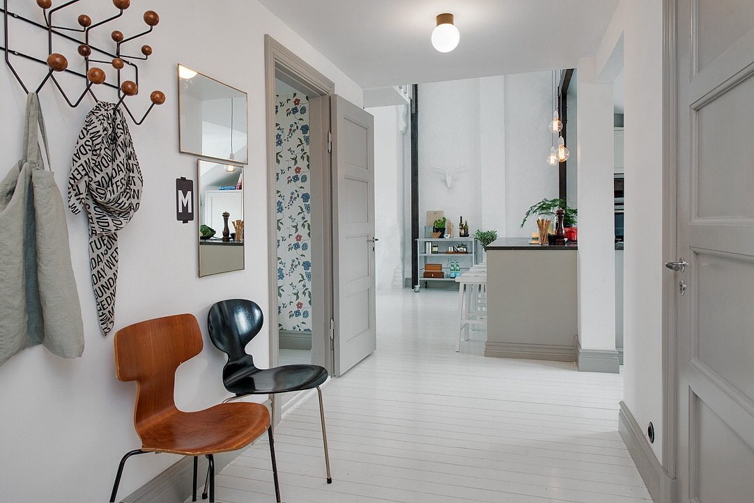 reka bentuk pintu kelabu