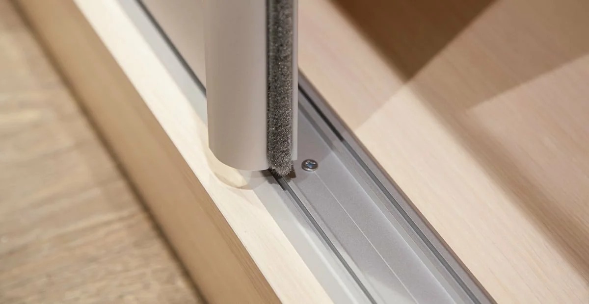 système de cadre de porte coulissante